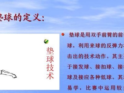 掌握排球垫球技巧的要领（打好垫球基础，提升排球水平）