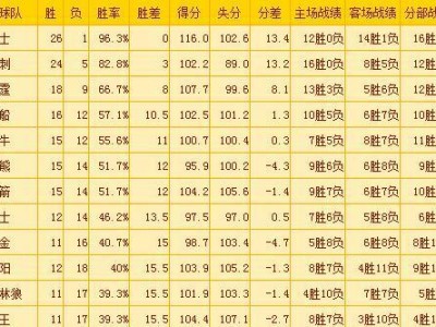 NBA球队价值排行榜（探寻NBA球队价值排行背后的商业机密）