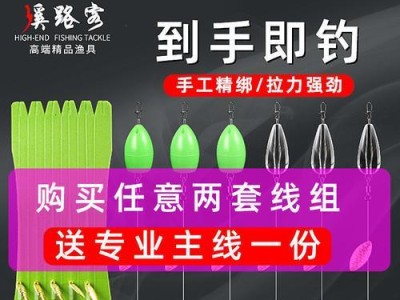 亮片线组搭配在路亚钓鱼中的应用（提升路亚钓鱼效果的关键-亮片线组搭配）