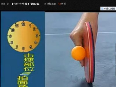 乒乓球技巧大揭秘（提升乒乓球技巧必备，直拍反手拨球技巧全面解析）