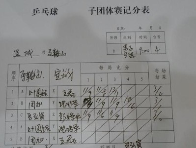 托乒乓球比赛规则技巧全解析（掌握托乒乓球比赛规则技巧，提升竞技水平）